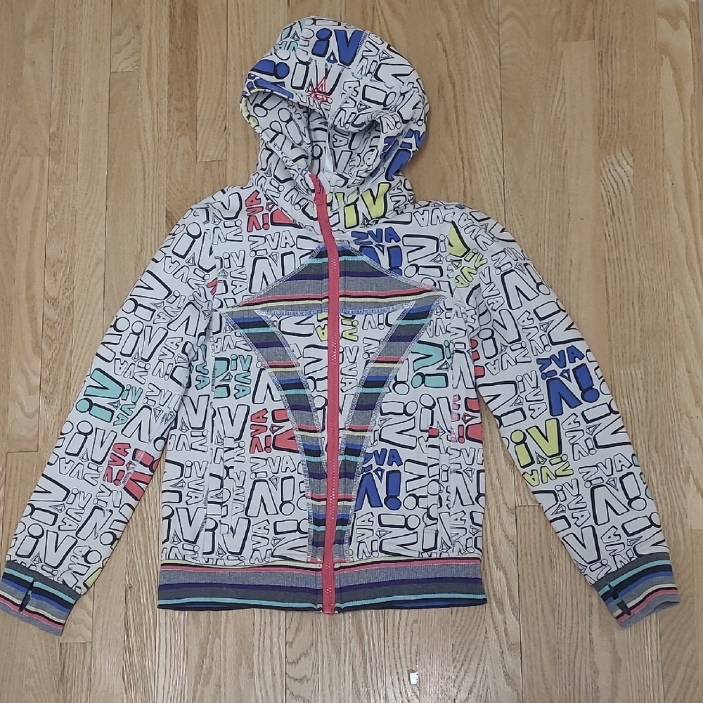 Colorful Kids Jacket with Graphic Print